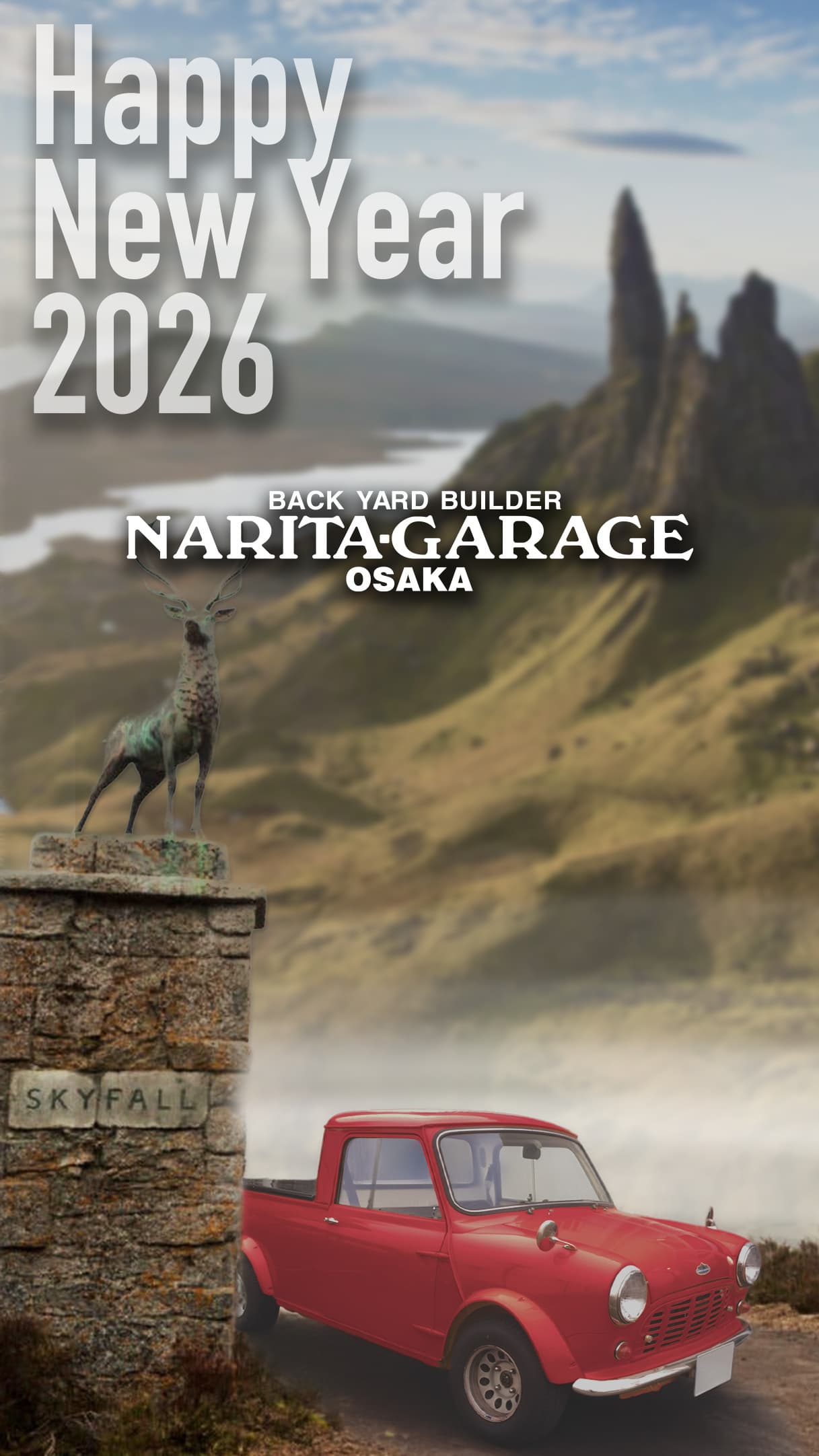 HappyNewYear2025 NARITA-GARAGE